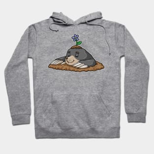 Mole at Sleeping on Molehills Hoodie